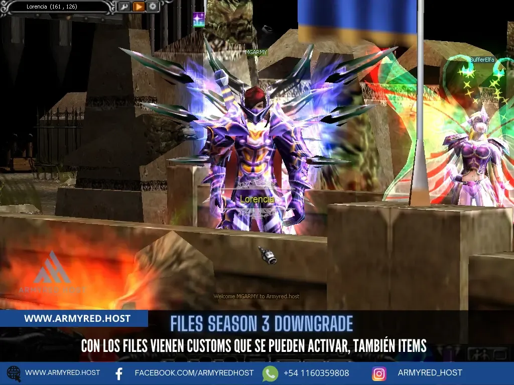 Season 3 Downgrade files: the files come with customs you can enable, items too