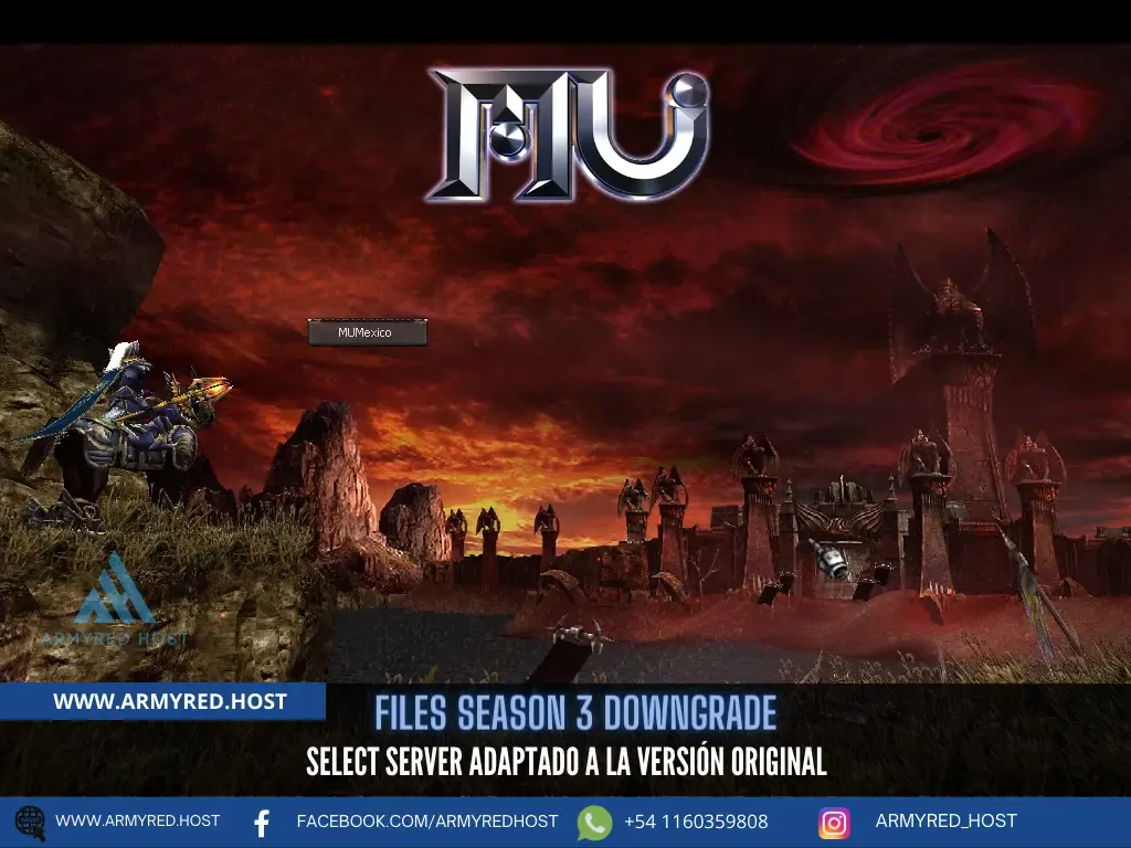 Season 3 Downgrade files: Select Server adapted to the original version
